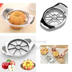 Efficient Metal Apple Slicer and Corer - Multicolor