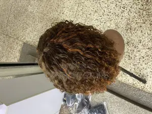 Fringe Curly Wigs