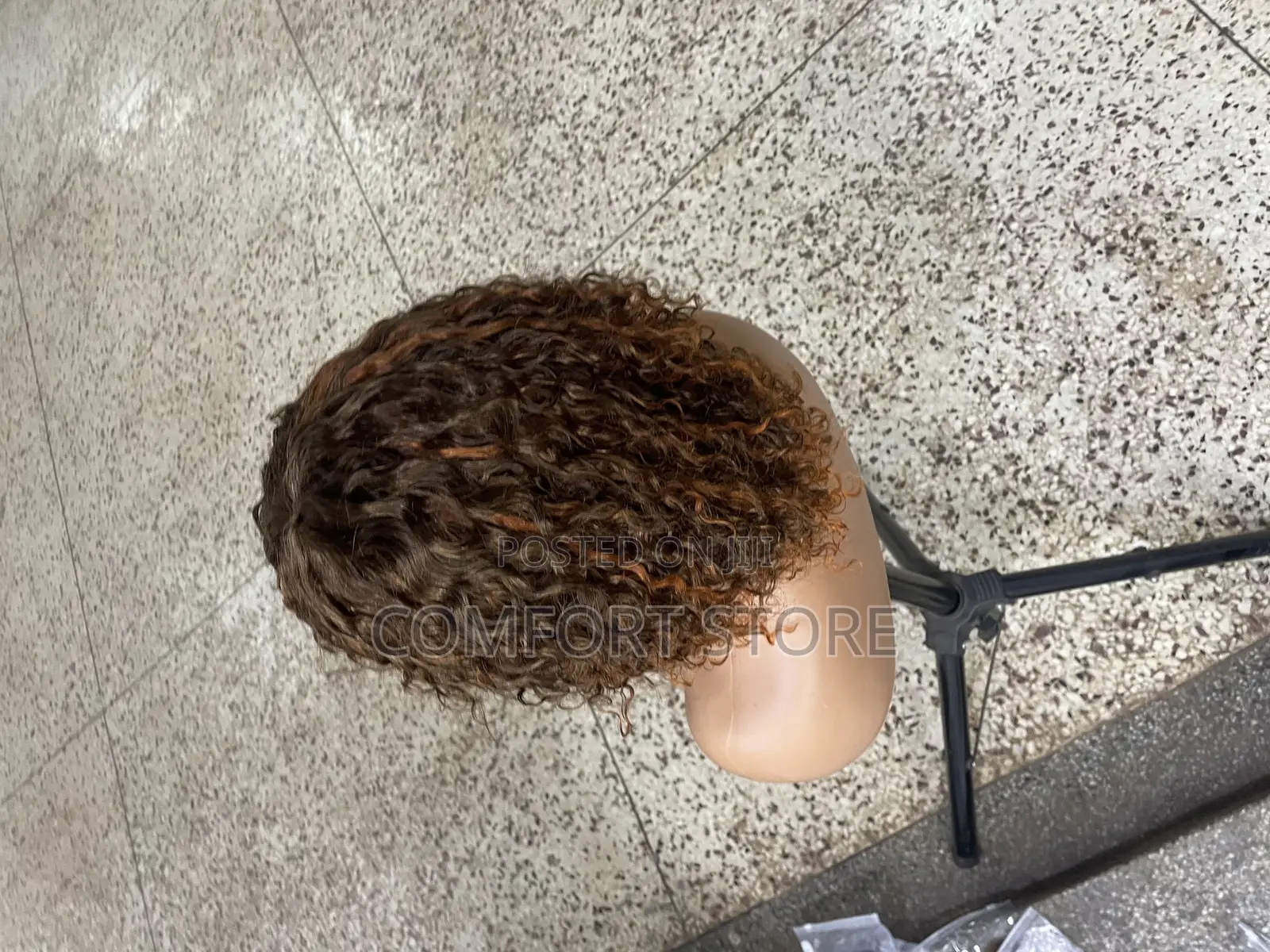 Fringe Curly Wigs