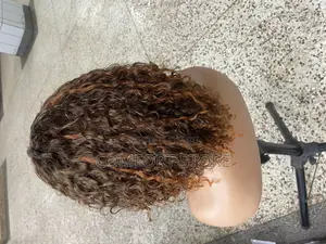 Fringe Curly Wigs