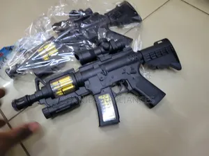 Kids Tactical Style Toy Gun With Scope, Lights Sound Effects