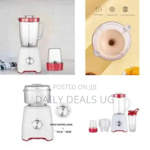 Multi-Function Kitchen Blender and Grinder Set - Multicolor