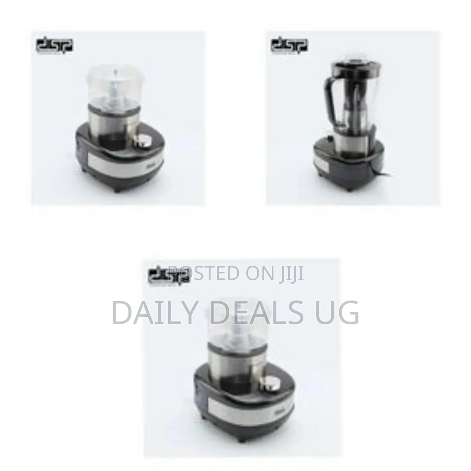 DSP Powerful Kitchen Food Processor and Blender System - Multicolor