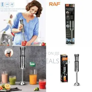 Raf Powerful 500w Immersion Blender With 21 Adjustable Speeds