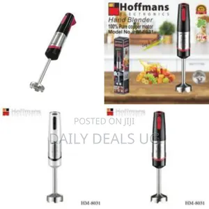 Hoffmans Hand Blender for Making Smoothies Milkshakes