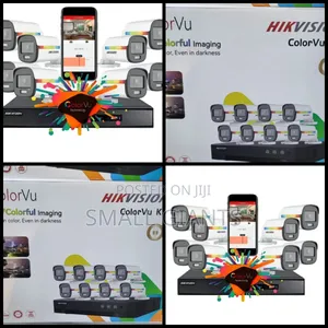 8-channel Hikvision Colorvu Surveillance Camera