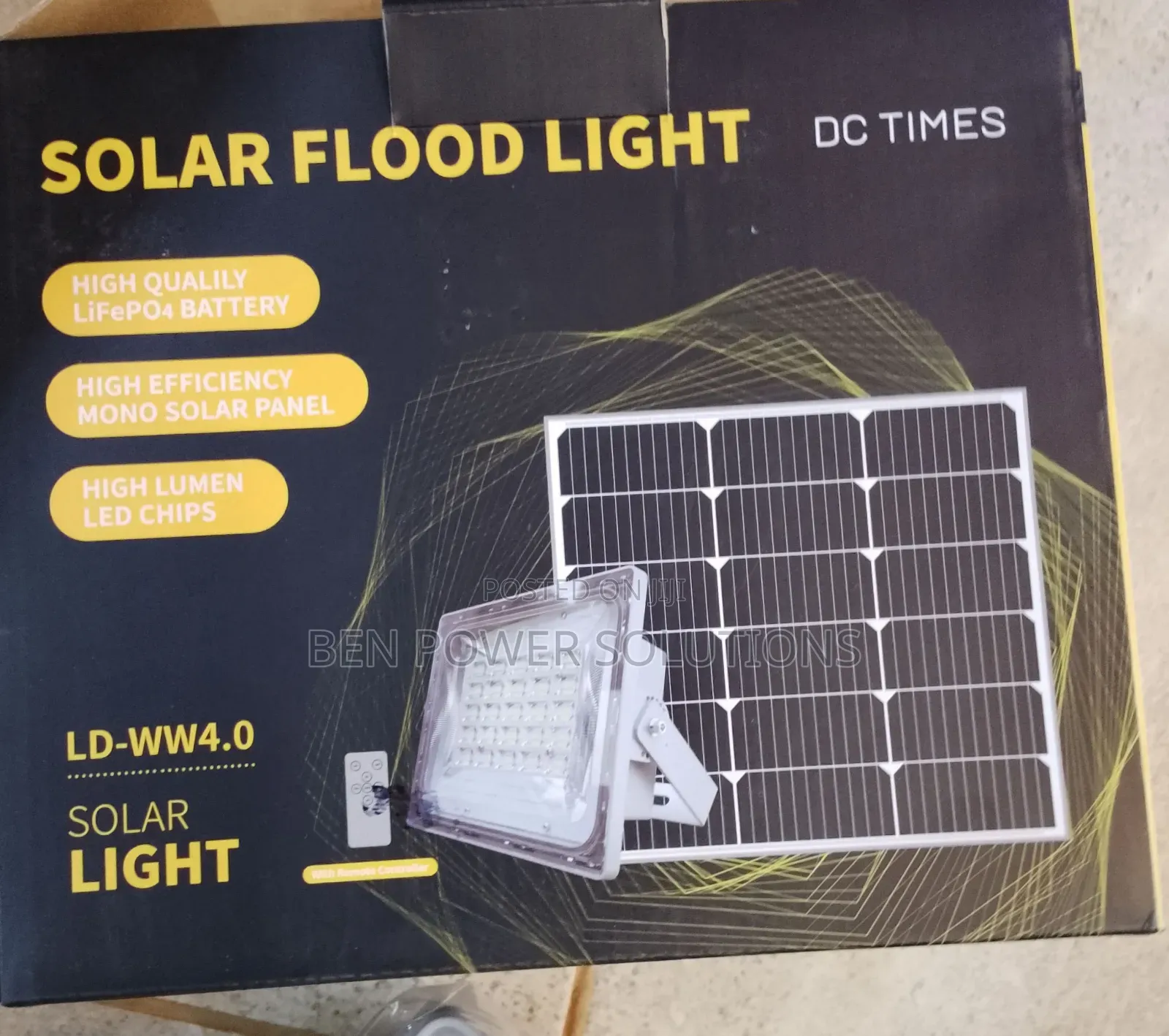 4.0 Wawa Blue Carbon Solar Floodlight
