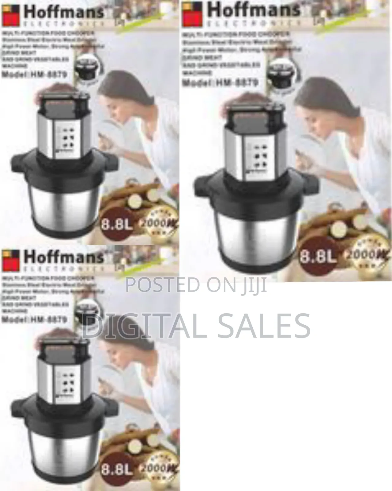Hoffmans Hm-8879: Multi-Function Food Chopper / Electric Meat Grinder