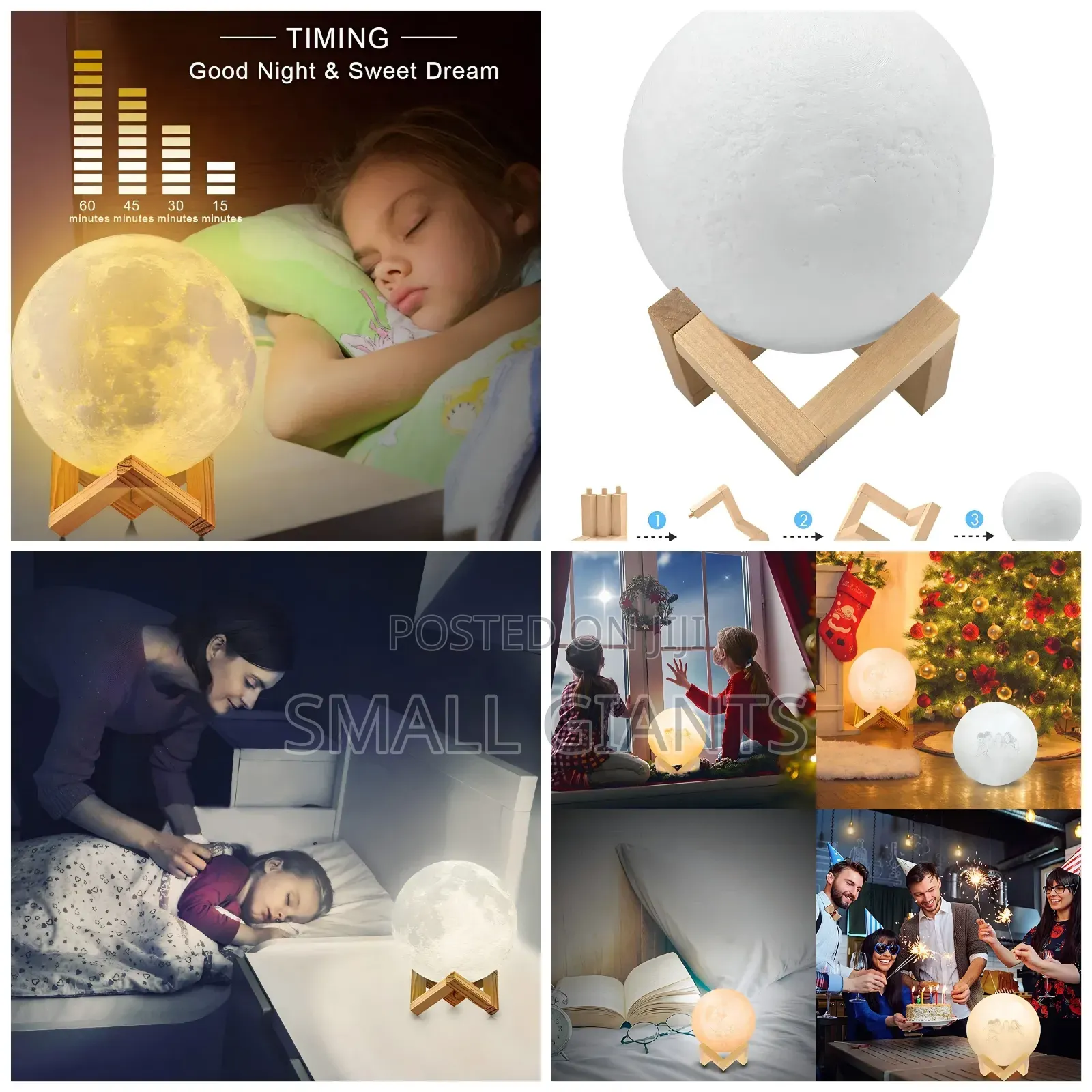 2in1 Moon Lamp And Humidifier