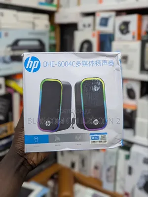 Hp Dhe-6004c Multimedia Wired RGB Speakers 3.5mm+Usb