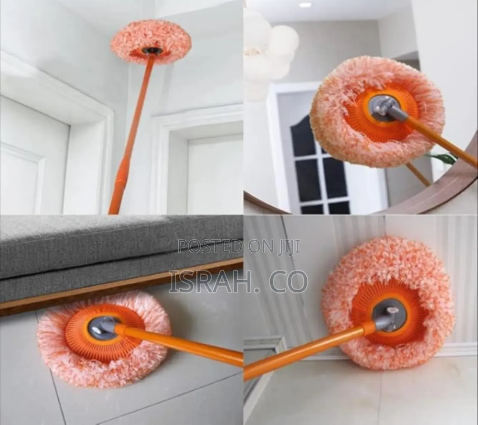 360° Rotatable Adjustable Cleaning Mop, Extendable Wall Cleaning Mop.