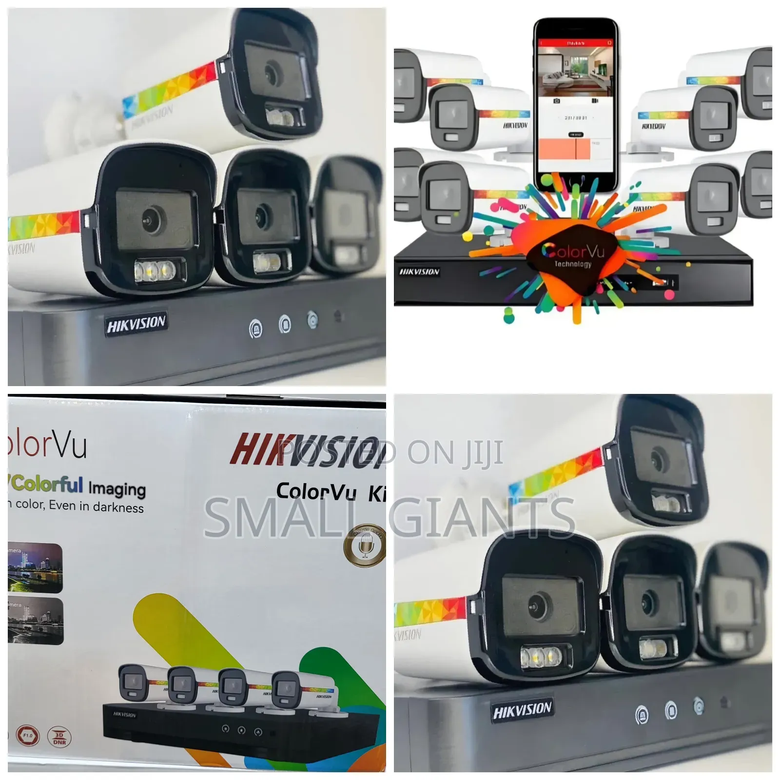 8-channel Hikvision Colorvu Surveillance Camera