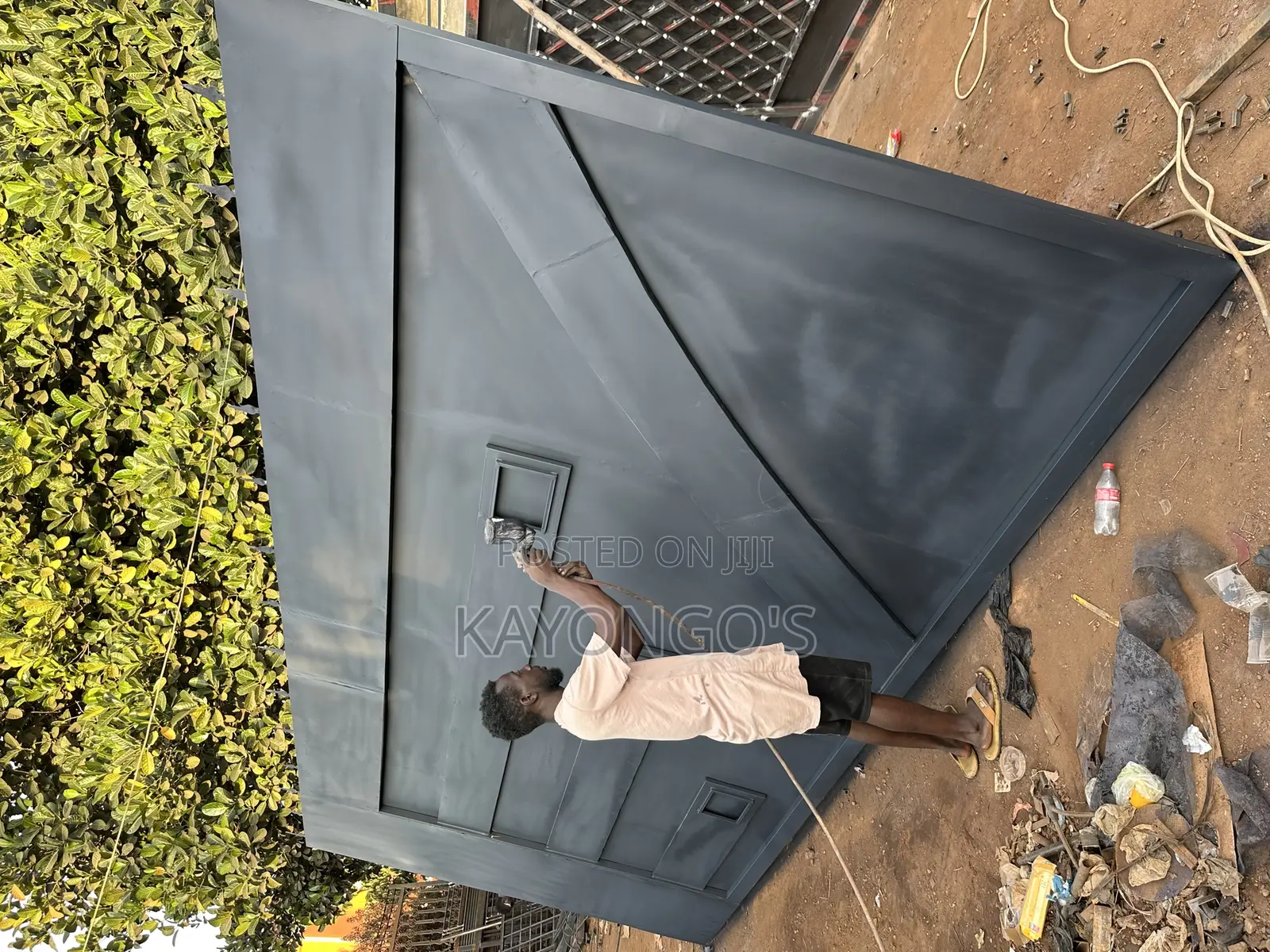 Metalic Sliding Modern Gate