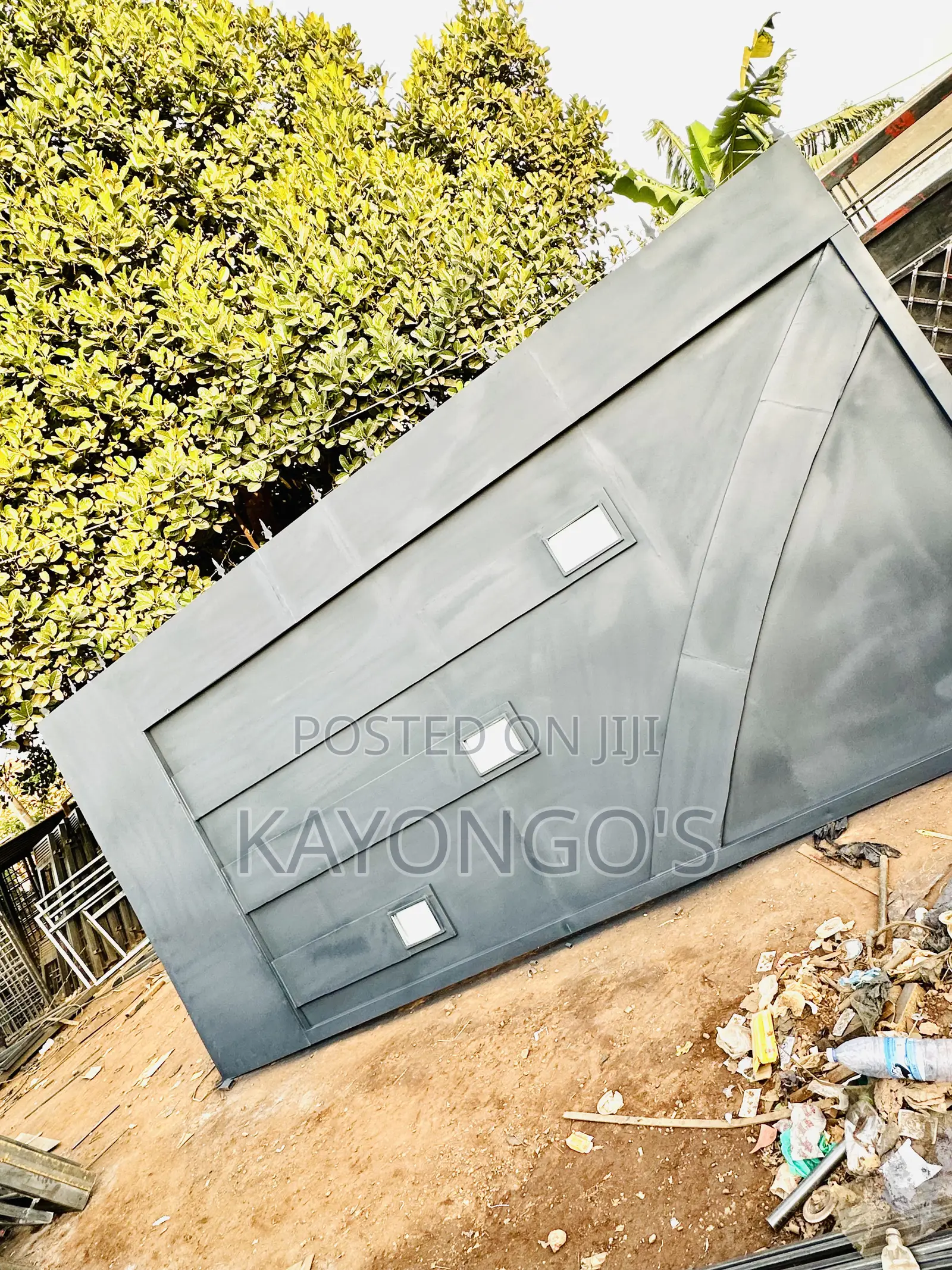Metalic Sliding Modern Gate