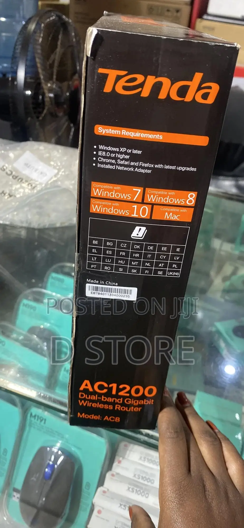 Tenda Ac1200 Gigabit Wireless Router Ac8