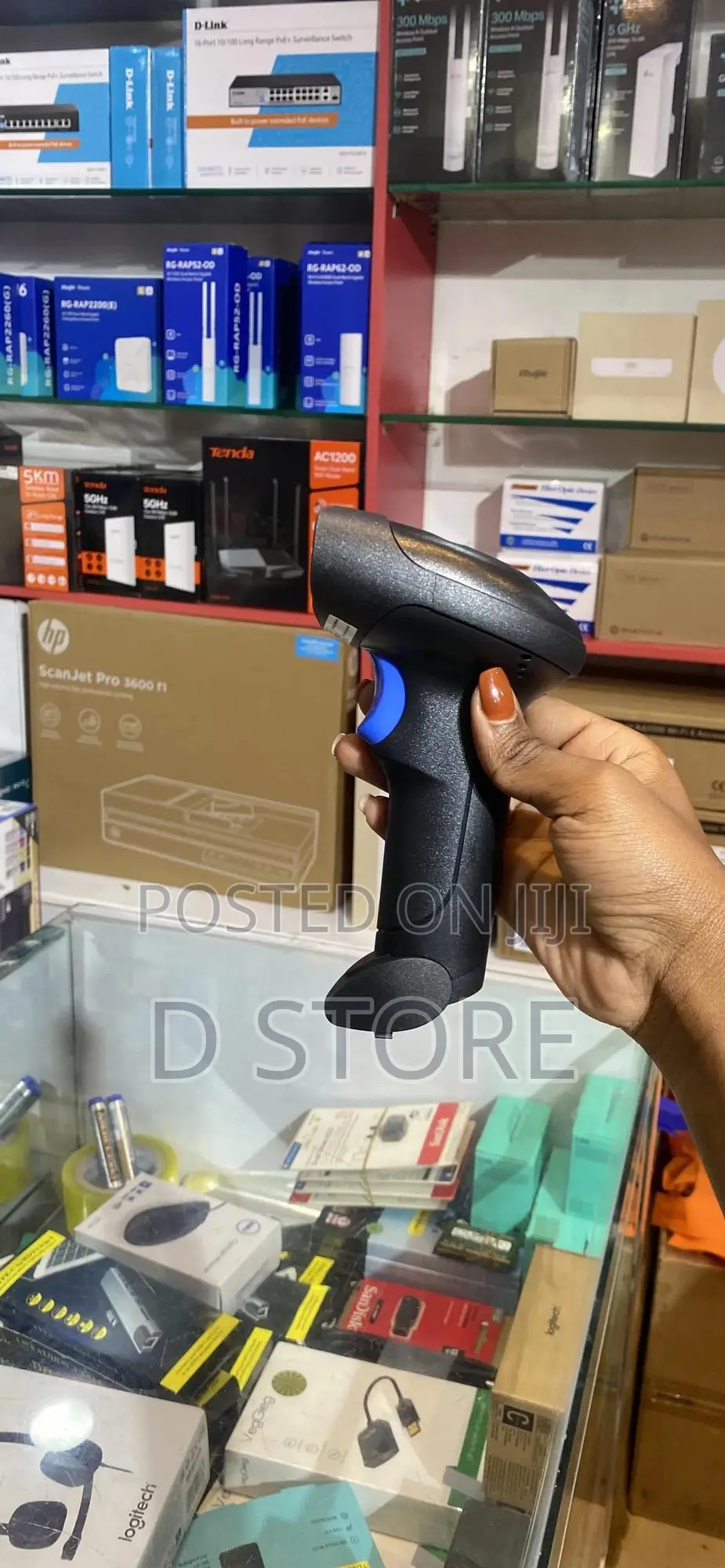 Office Point Barcode Scanner Wireless Bs-2d-l8