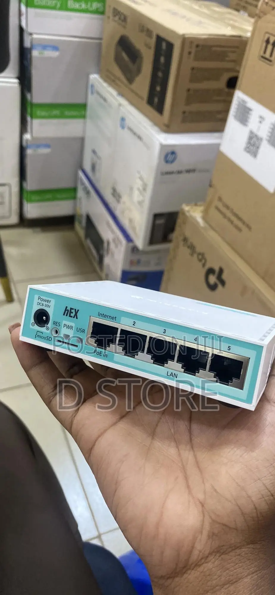 Mikrotik Hex Series 750gr3
