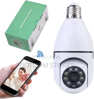 Universal 1080p Panoramic Bulb Camera Light Wifi