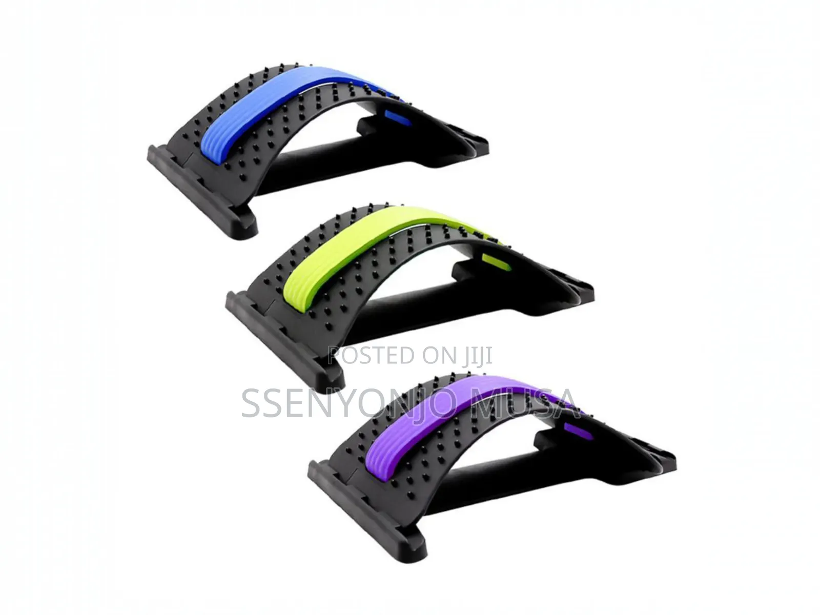 Lumbar Back Stretcher Massager –Spinal Curve Back Pain Relief Device