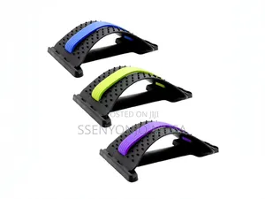 Lumbar Back Stretcher Massager –Spinal Curve Back Pain Relief Device