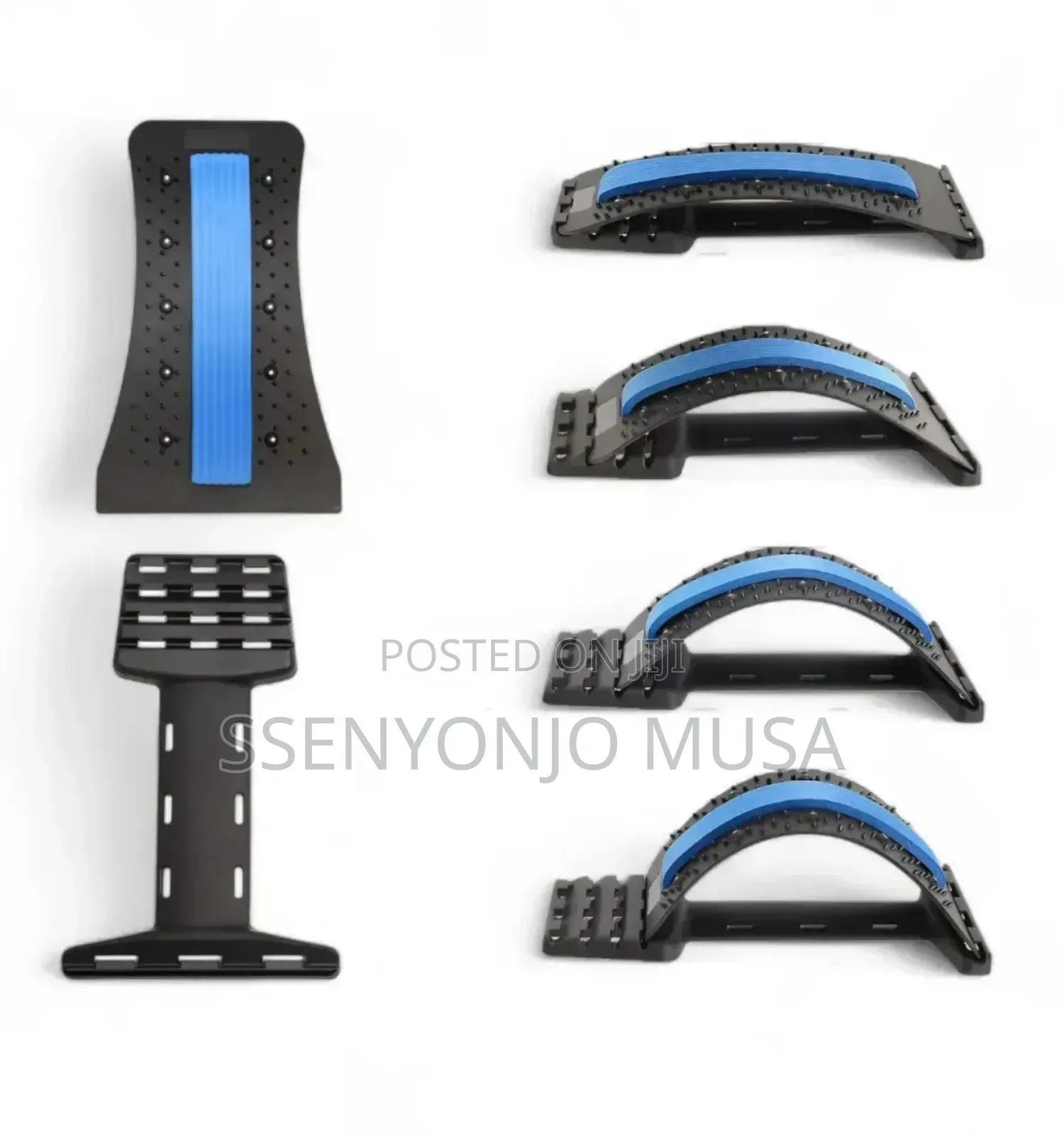 Lumbar Back Stretcher Massager –Spinal Curve Back Pain Relief Device