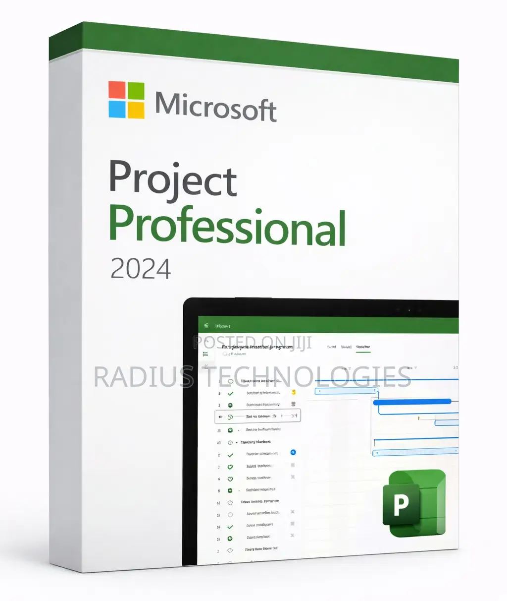 Microsoft Project 2024 Professional – Genuine Lifetime License (1 Pc)