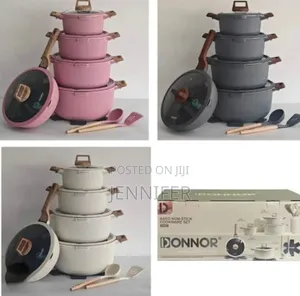 Donnor Granite Non-Stick Cookware Set.