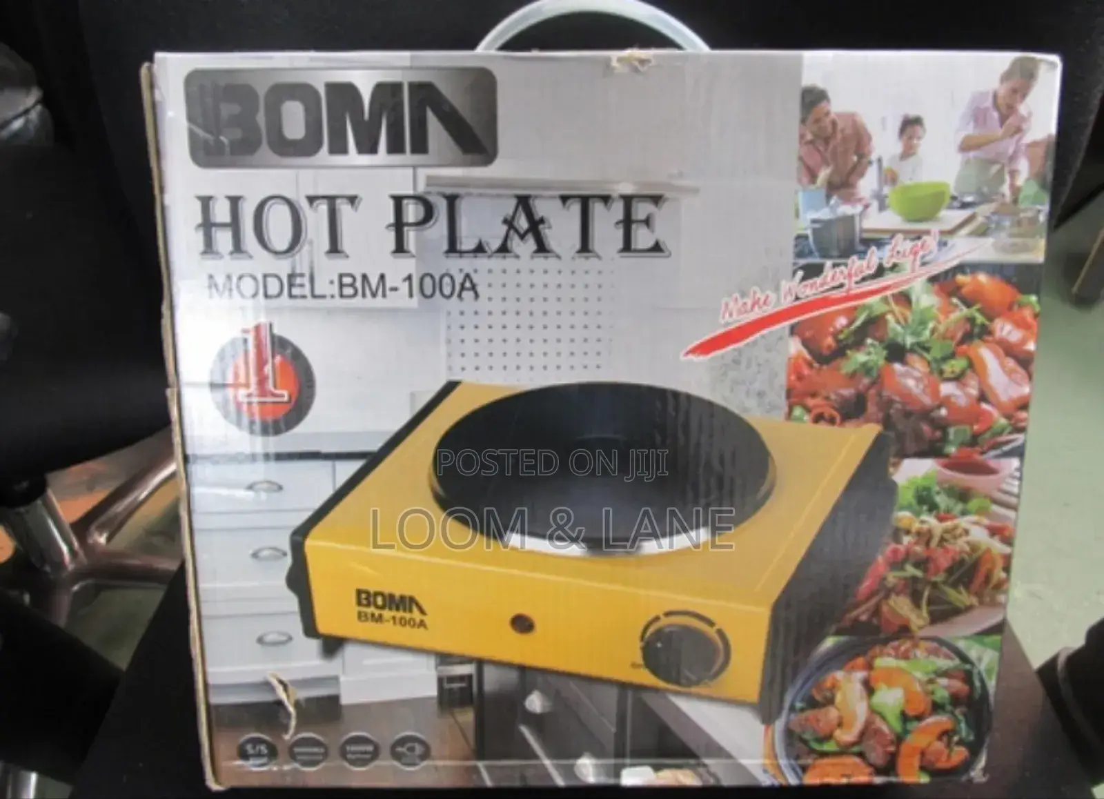 Boma Bm-100a Single-Burner Electric Hot Plate