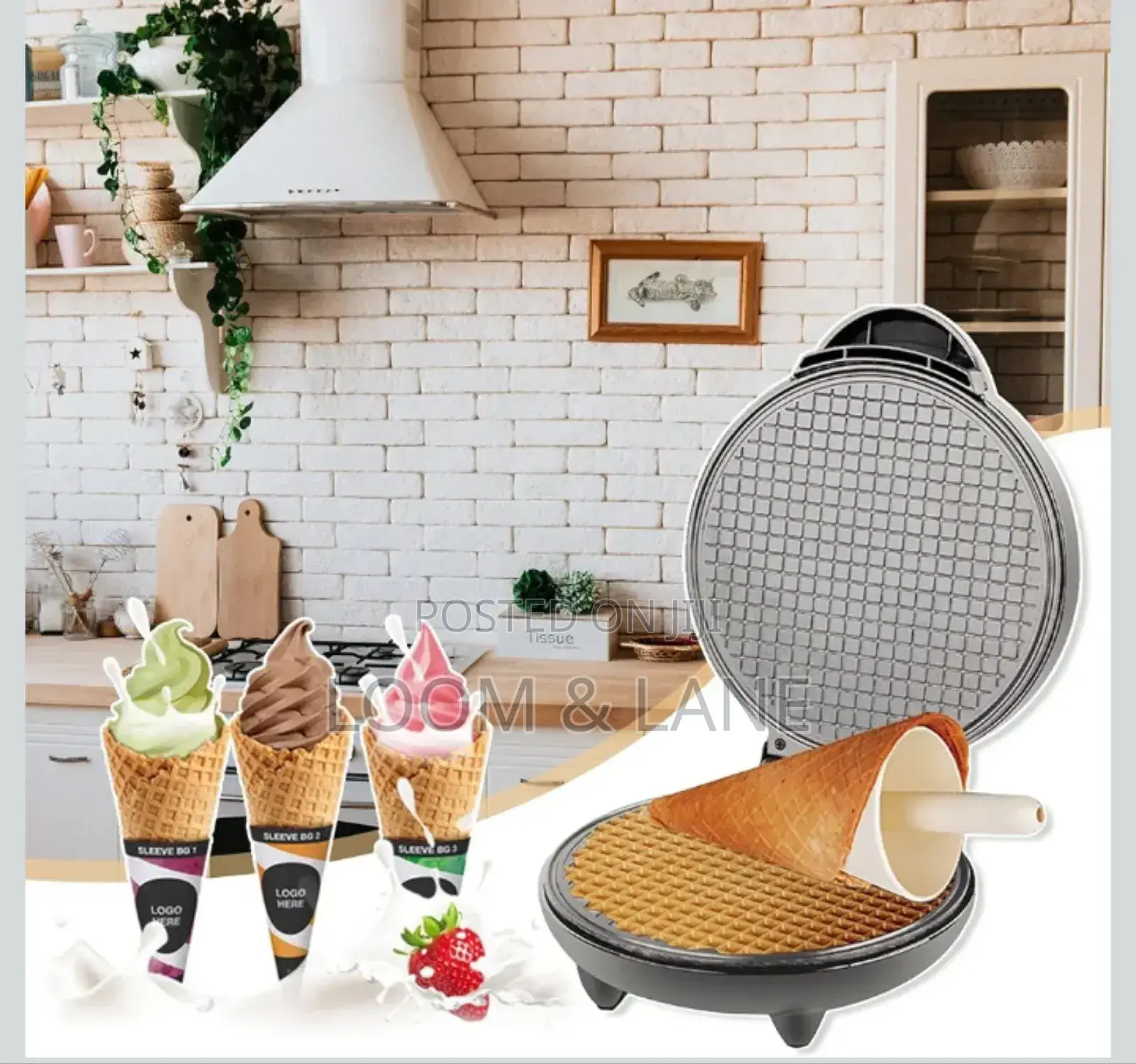 Raf Waffle Cone Maker, Model R-565