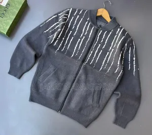 Gray Zipped Sweater