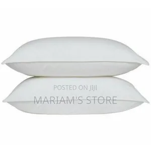 Genetic Big Fibre Pillows Pair (2pcs) -White