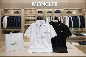 Strip Curfs Moncler Cotton Piqué Polo Shirt