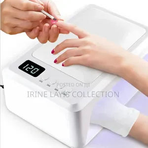 2-in-1 Hand Pillow And Led/Uv Nail Lamp