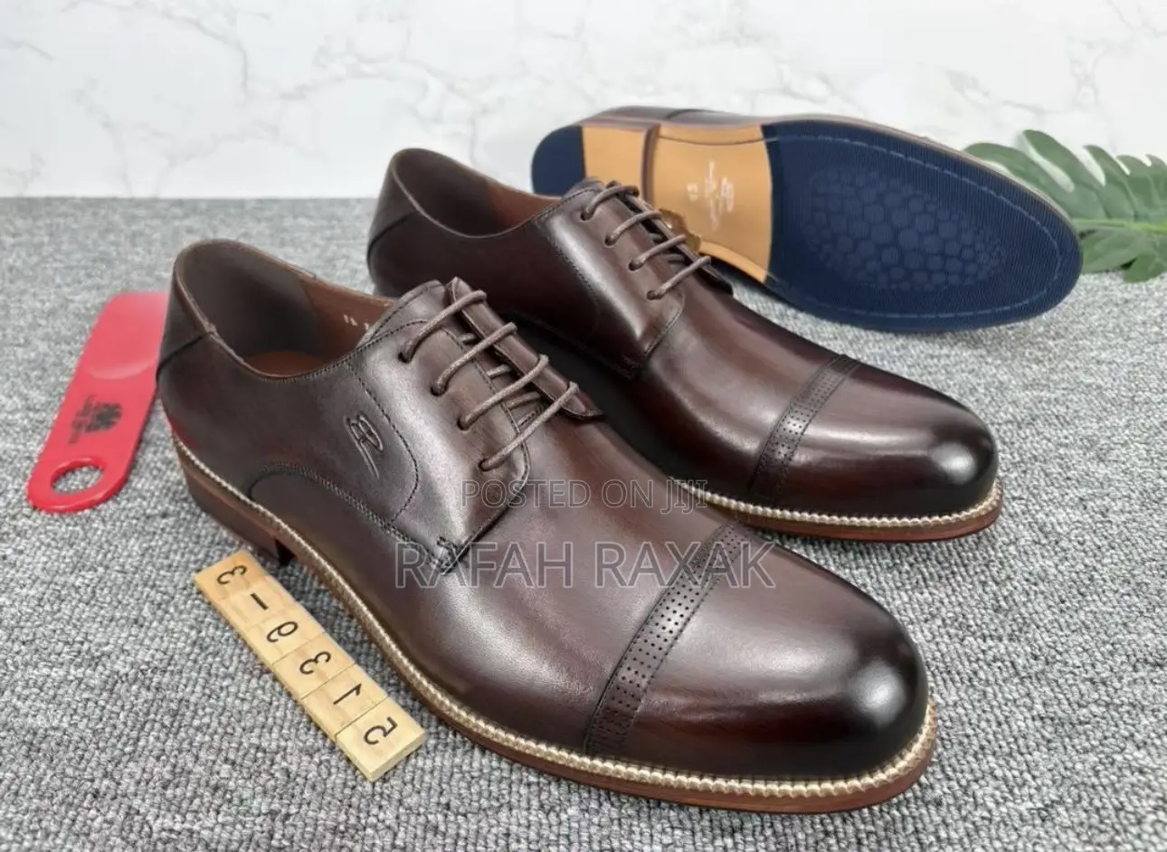 Original Dark Brown Stefano Borella Oxford Formal/Gentle Shoes