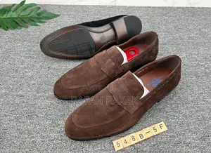 Original Men’S Stefano Borella Dark Brown Suede Loafers