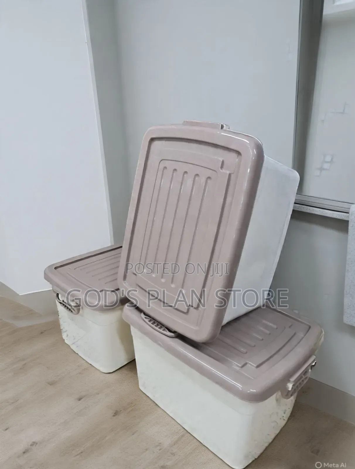 Thickened 30litres Plastic Storage Boxes Plastic Storage Boxes