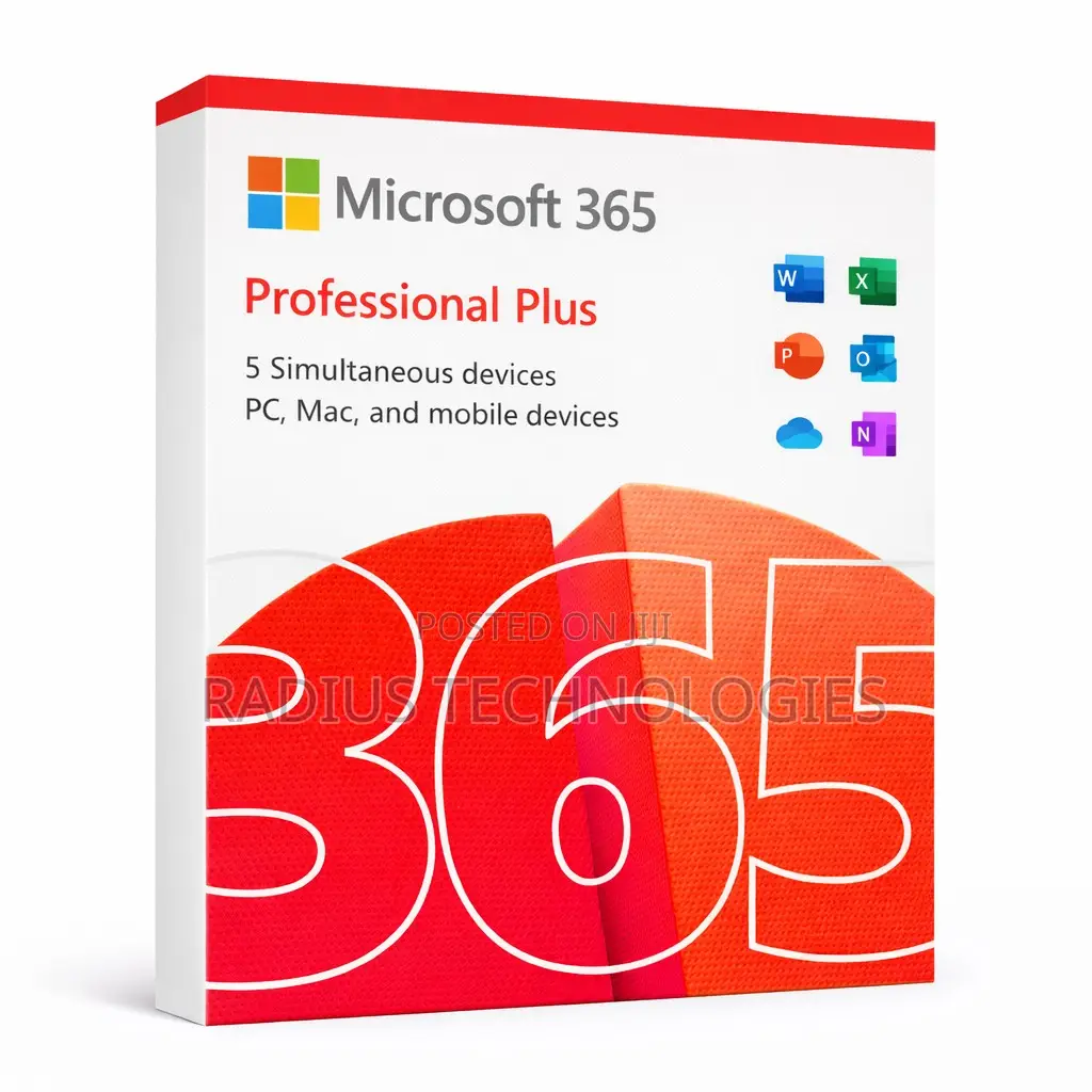 Office 365 Pro Plus Lifetime – Custom Username (5 Devices, Win/Mac)