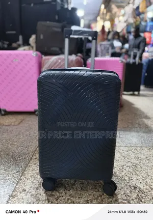 Noble Rubber Plastic Suitcase. Large Size