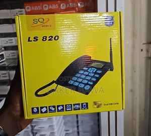 An Sq Mobile Ls-820 Dual Sim Wireless Landline Desktop
