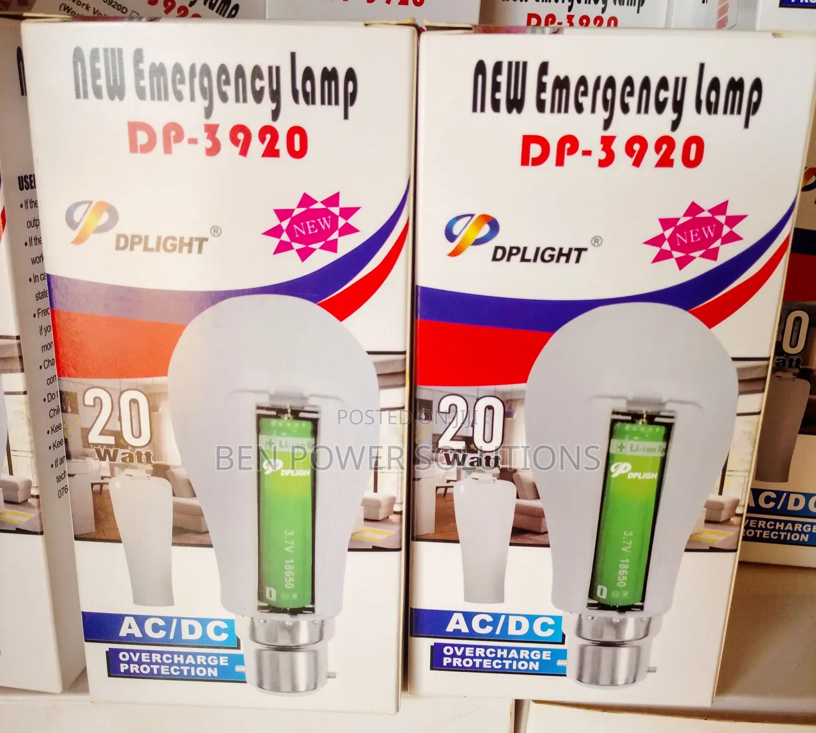 New Emergency Lamps