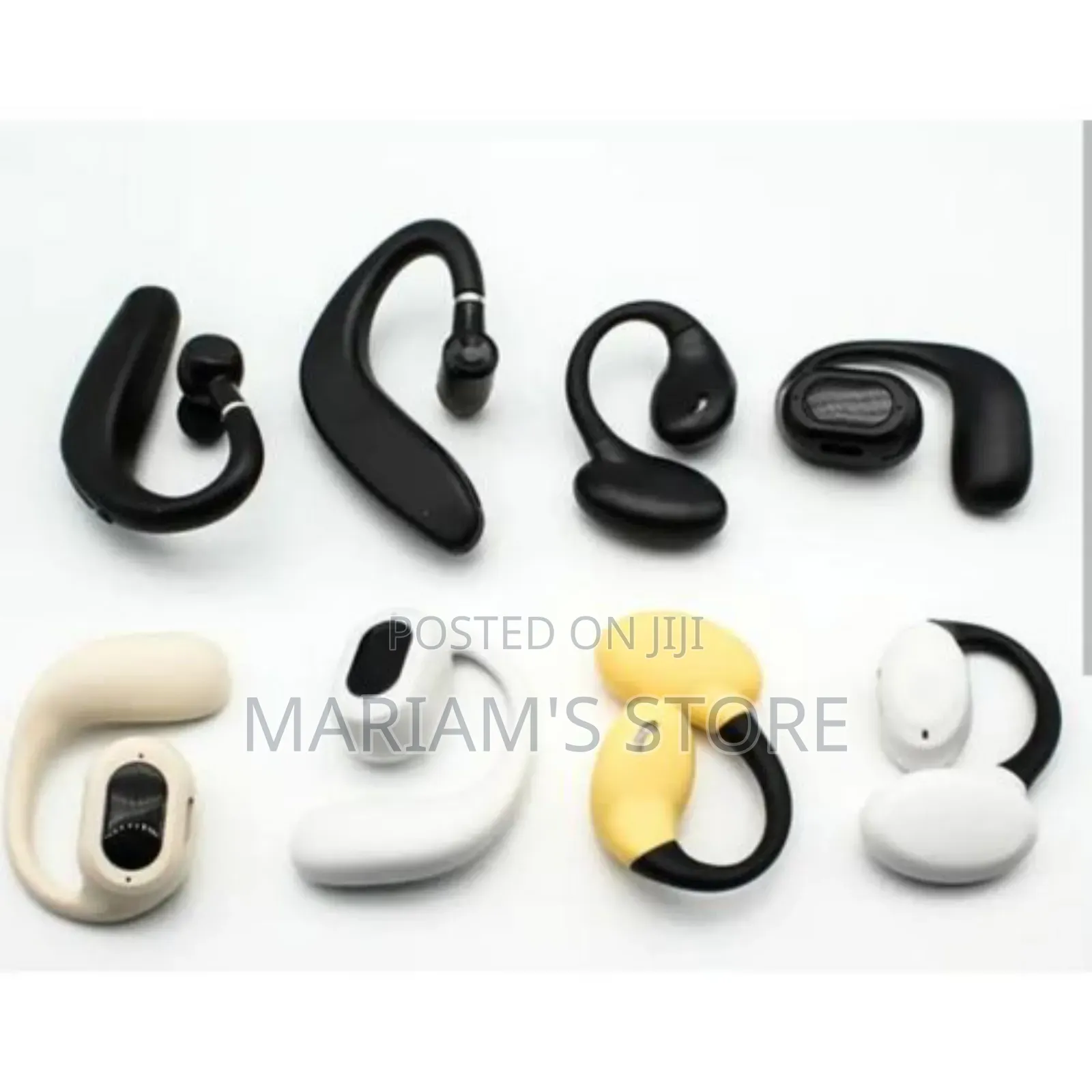 Call Receiver and Bluetooth Ear Clip (Various Colors and Designs)