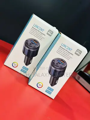 Lencent Bluetooth 5.3 Car Fm Transmitter and Type-C Pd 30w Charger