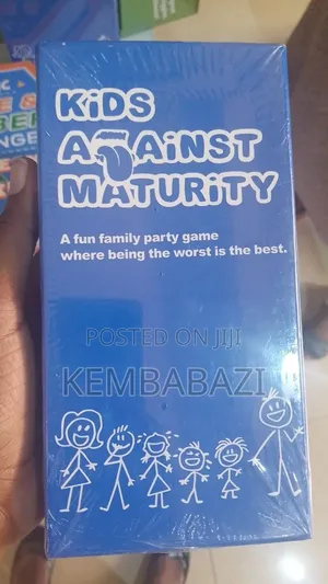 Kids Against Maturity" Family Card Game.