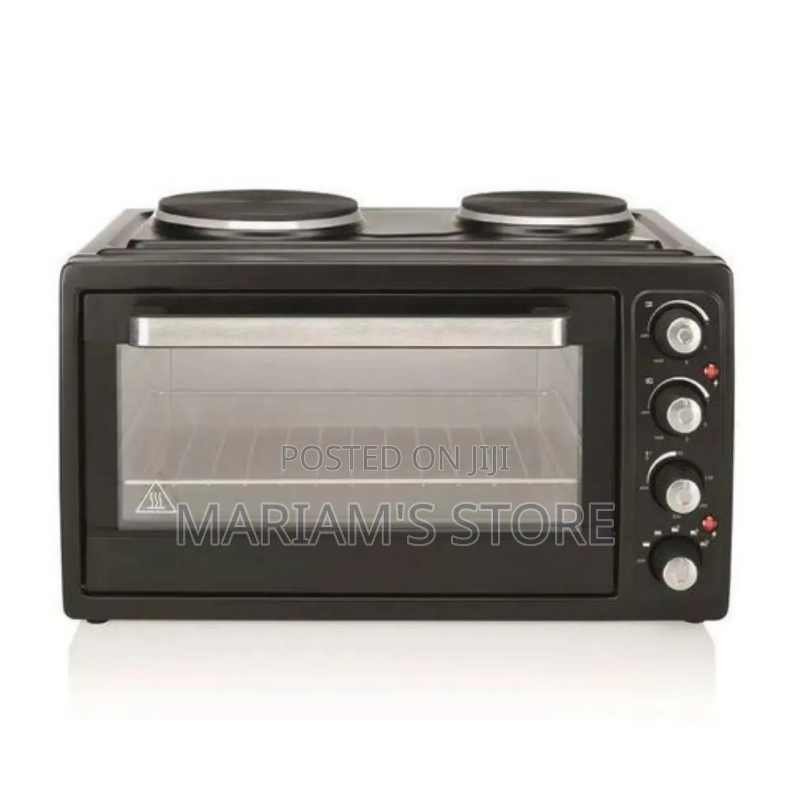 Raf 40l Electric Oven With Dual Hotplates