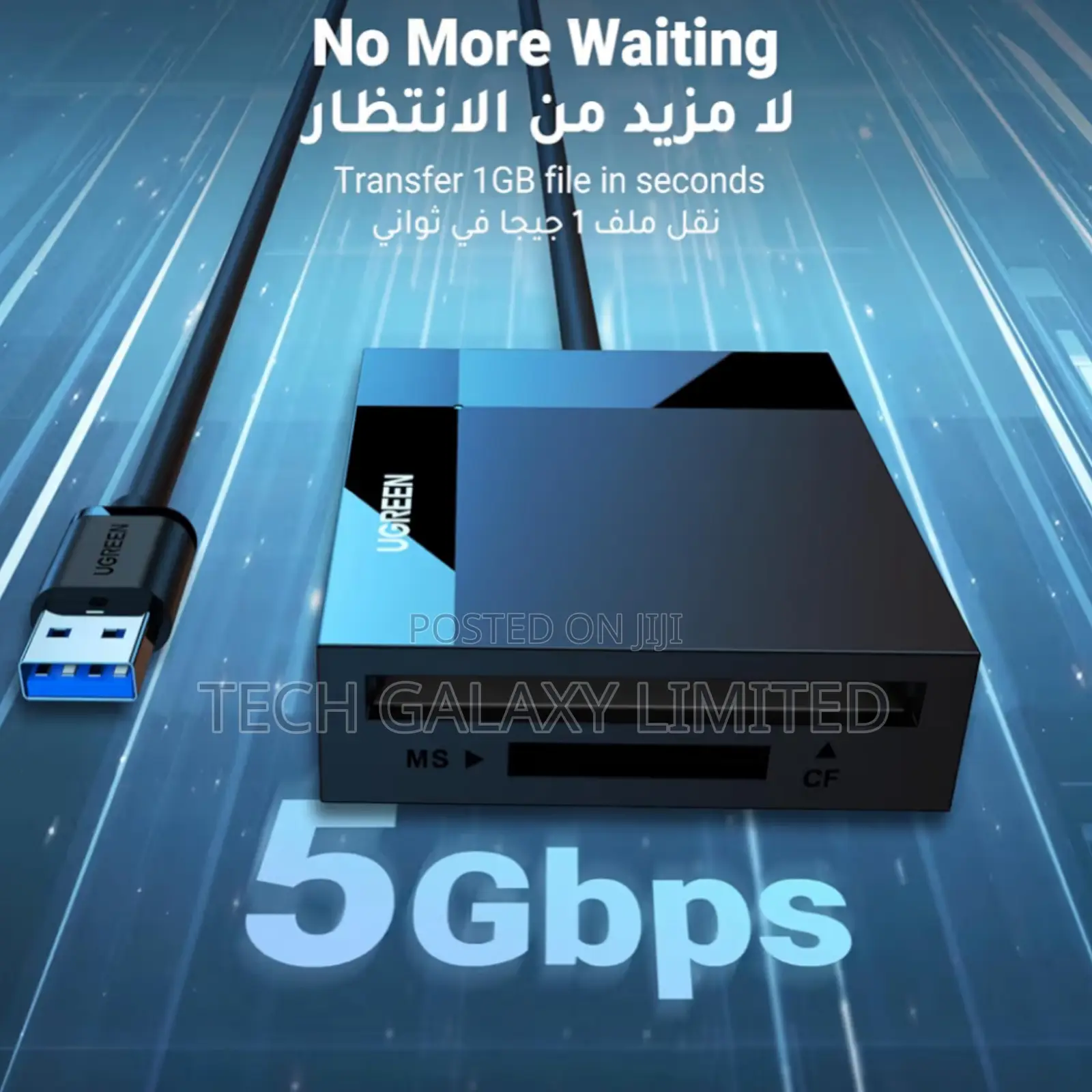 Ugreen Usb 3.0 Sd Card Reader 4-in-1 Micro Sd Memory Card Reader 5gbps