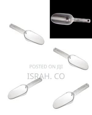 Ice Cube Shovel Scoop Scraper Plastic Clear Ice Bucket Bar Tools-