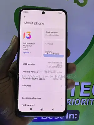Xiaomi Redmi Note 11 Pro 128 GB Black