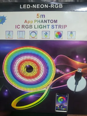 5m Neon Bluetooth Led Strip Light for Party, Home Decoration, App