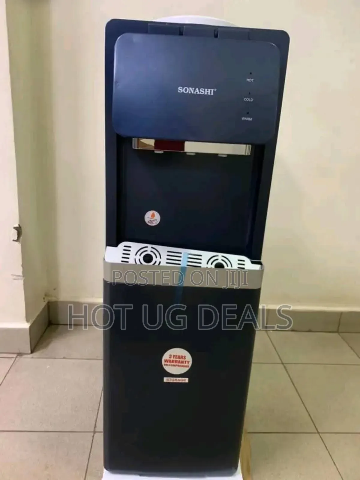 Sonashi Hot/Cold & Normal Water Dispenser With Compressor