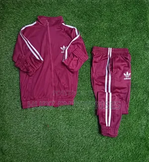 Kids School Tracksuit Maroon